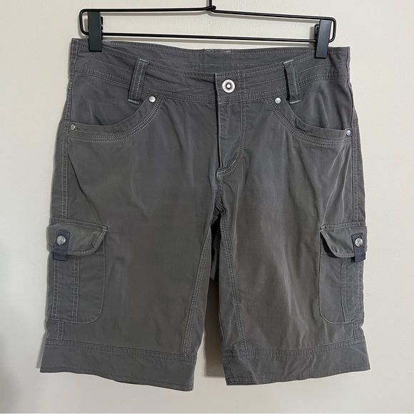 Kuhl Splash 11” Bermuda Cargo Shorts Shadow Gray size 6 - Picture 2 of 10